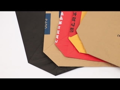 أكياس ورقية متعددة الجدران ذات قاع مربع مكونة من طبقتين / 3 طبقات قابلة للتحلل الحيوي وعديمة الرائحة صديقة للبيئة