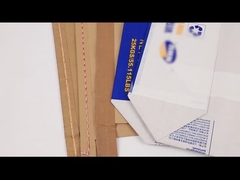 كيس ورق كرافت بني مزدوج مخيط بقوة شد عالية تحمل حمولة قوية