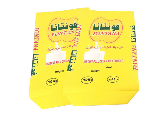 أكياس ورقية صناعية قياسية من GMP لمسحوق الحليب