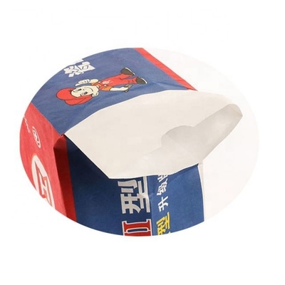دليل على الرطوبة 10kg أكياس الورق الصناعي تصميم حسب الطلب