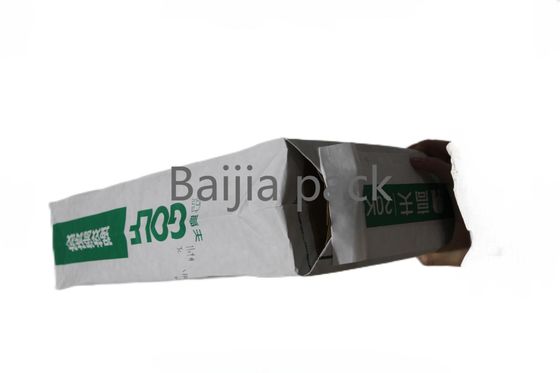 صمام معلّق حجم مخصص أكياس ورقية متعددة الجدران مع صمام وطباعة