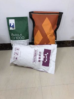 20kg حقائب ورقية مع سعة تقبل مخصصة وإغلاق