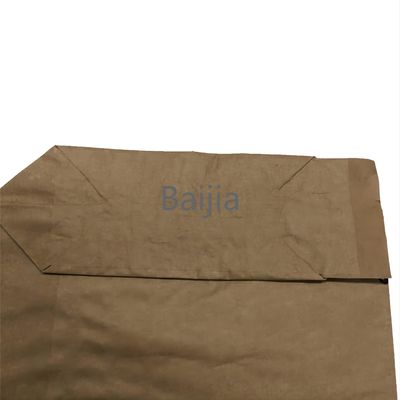 حقائب الورق الكرافتية متعددة الجدران المشتركة الممتازة التعبئة الصناعية 25 كجم