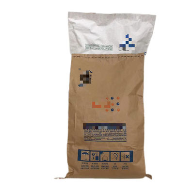 Customized Dimension Multiwall Kraft Paper Bags with PE Liner for Powder and Granular Material Packaging