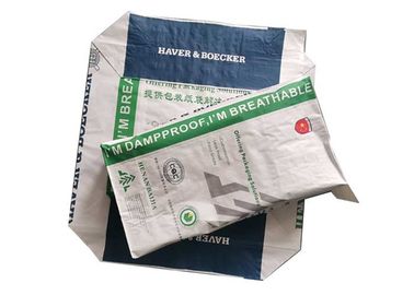 أكياس ورق صمام قابلة لإعادة التدوير خالية من التلوث القابلة للتحلل GMP Standard Food Safe