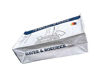 Stand Up Type Multiwall Kraft Paper Bags Recyclable Recyclable Free GMP Standard