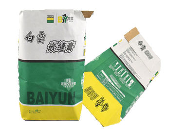 أداء مستقر Multiwall Kraft Paper Bags مقاومة للرطوبة عالية الشد