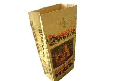 مقاوم للرطوبة كرافت أكياس حرارة الختم للماء 60g-120g / M2 أكياس الورق متعدد الطبقات