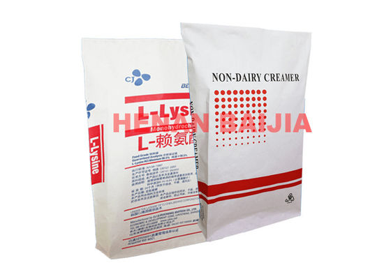 أكياس ورق الجدران الصناعية المتعددة المخيط أكياس الفم المفتوحة القابلة للتحلل GMP Standard