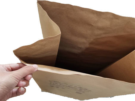 30 Gl 120gsm 10kg لصق أكياس الورق متعددة الجدران صمام