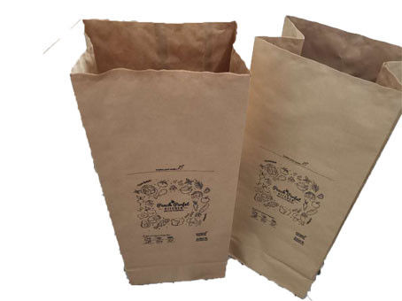 30 Gl 120gsm 10kg لصق أكياس الورق متعددة الجدران صمام