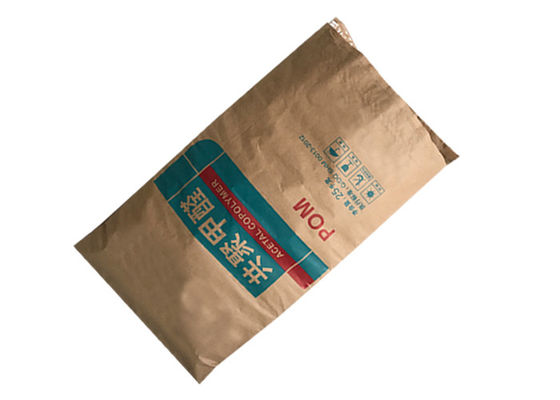 7 طباعة متعددة الألوان ورق كرافت أكياس ورق مقاوم للرطوبة سهل الفتح 65g-130g / M2