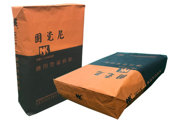 بناء أكياس ورقية صناعية متعددة الطبقات لمسحوق المعجون 15 كجم 20 كجم 25 كجم