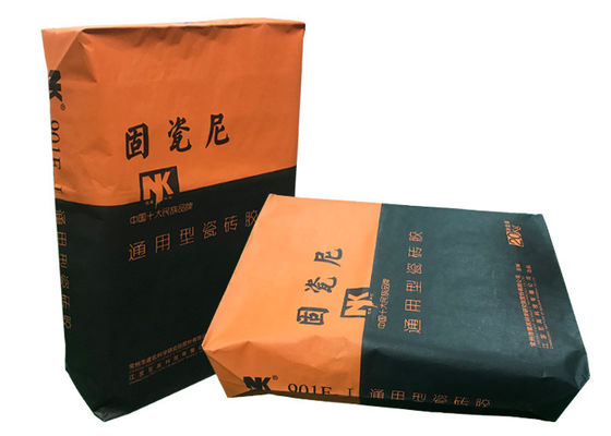 عامل معالجة واجهة الخرسانة Multiwall Kraft Paper Bags 20kg 25kg
