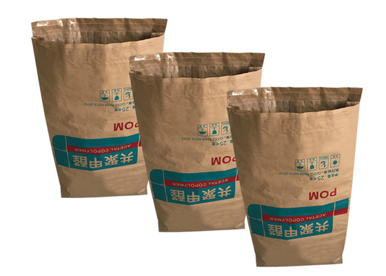 10 كجم 20 كجم 25 كجم 50 كجم أكياس ورقية متعددة الجدران نشا الأرز Maltose Coco Powder Packaging